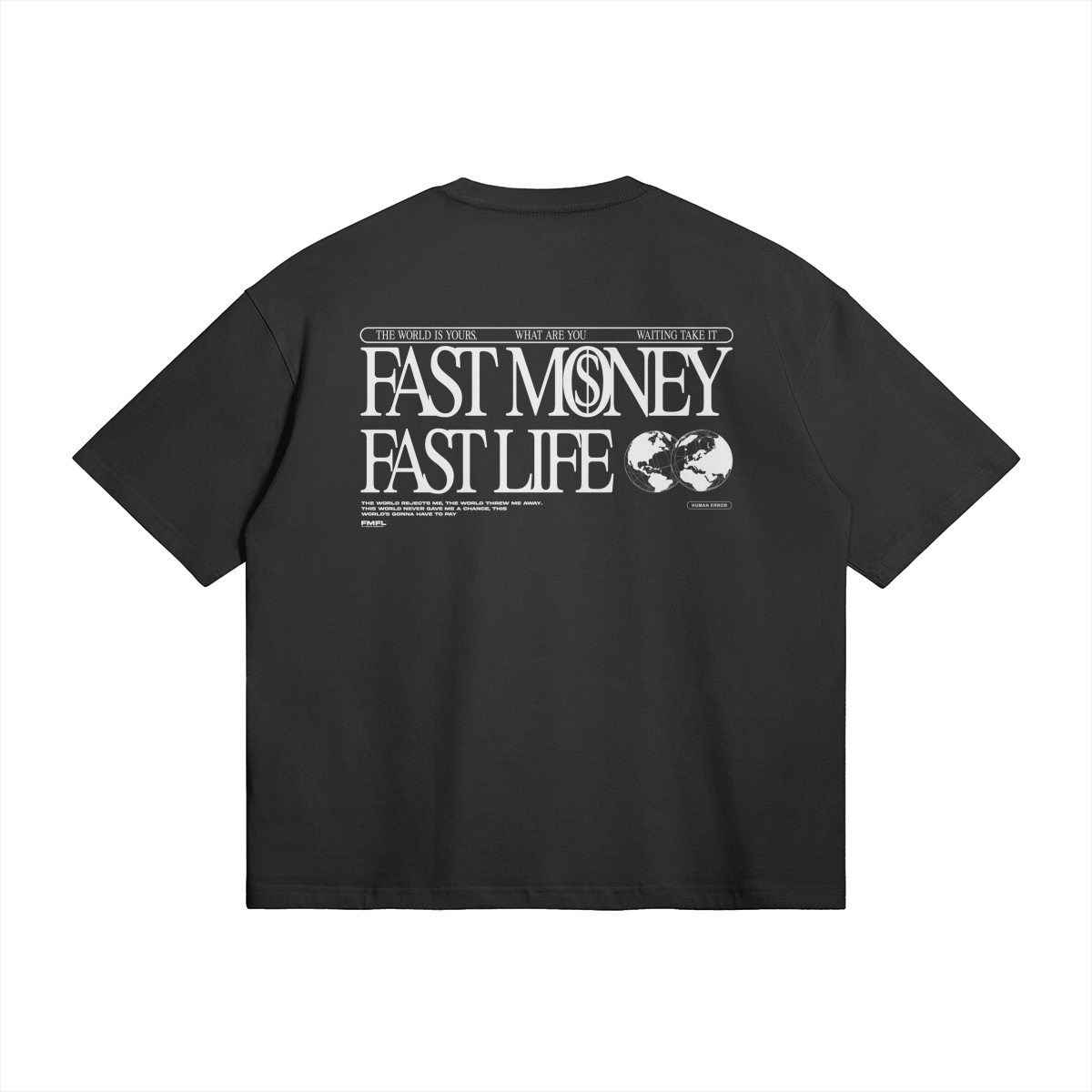 WORLD OVERSIZED TEE