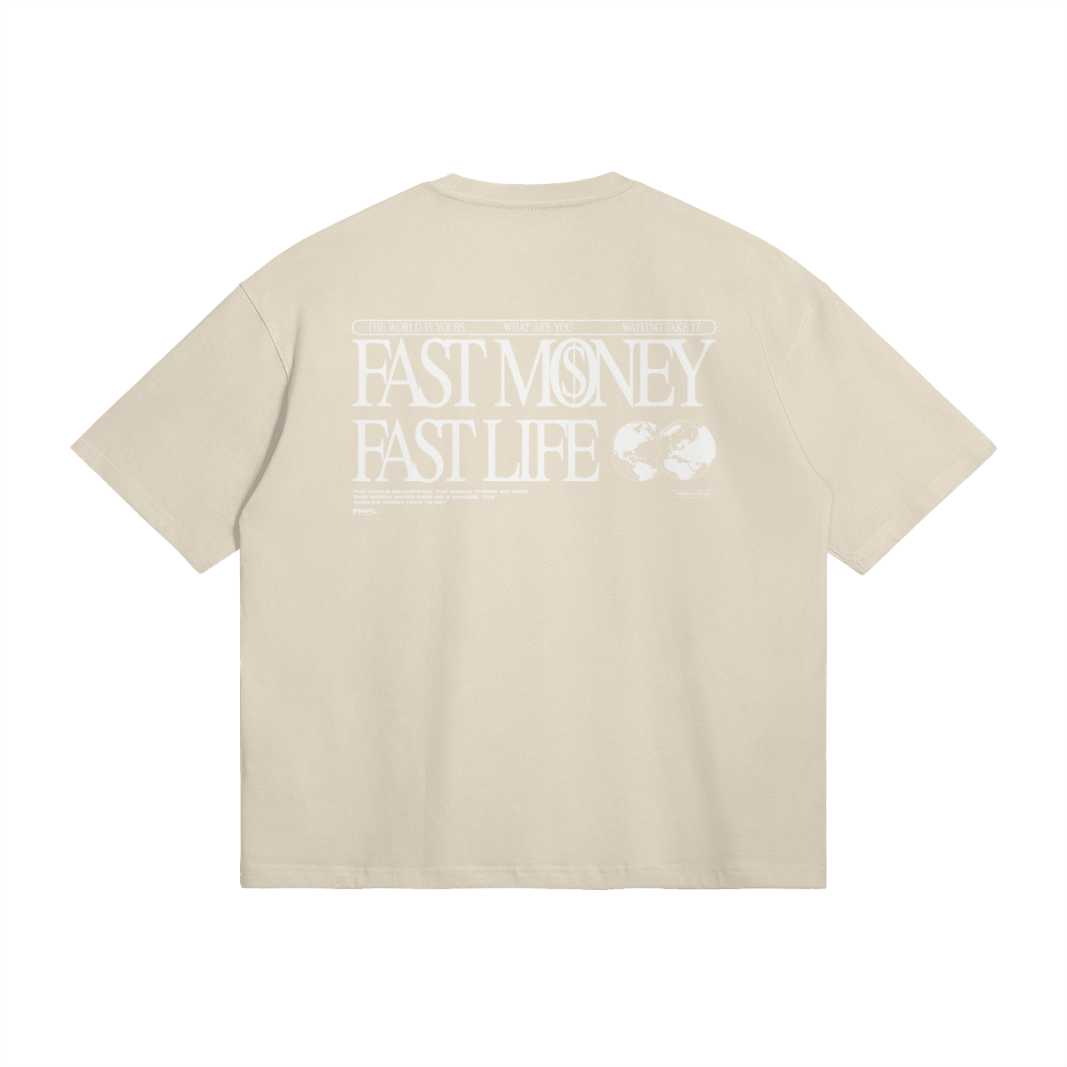 WORLD OVERSIZED TEE