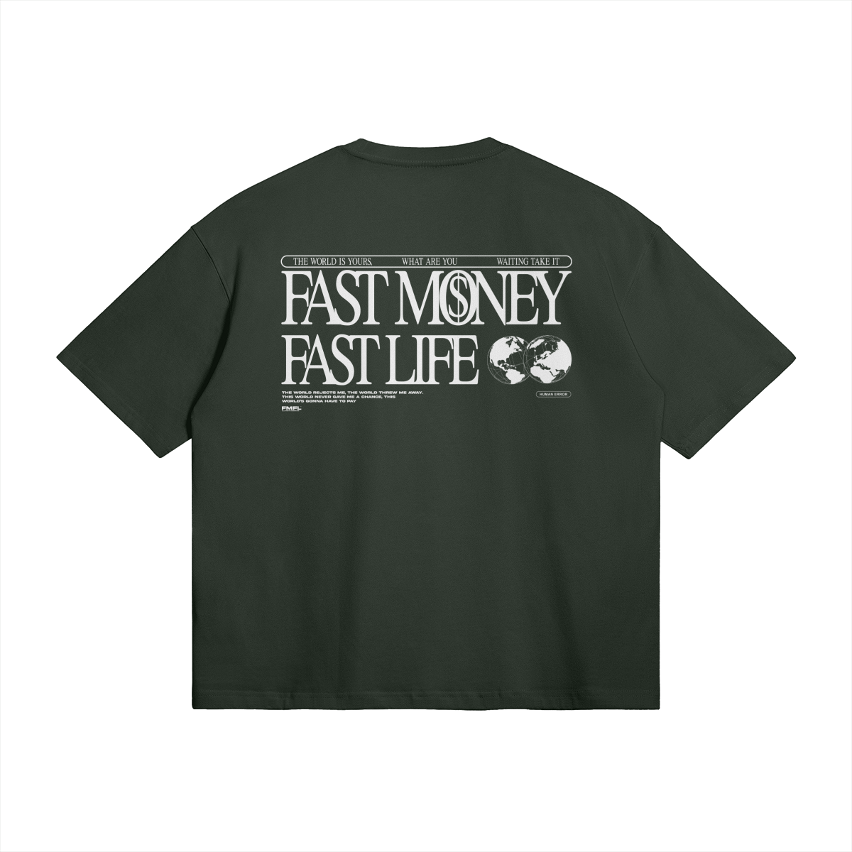 WORLD OVERSIZED TEE