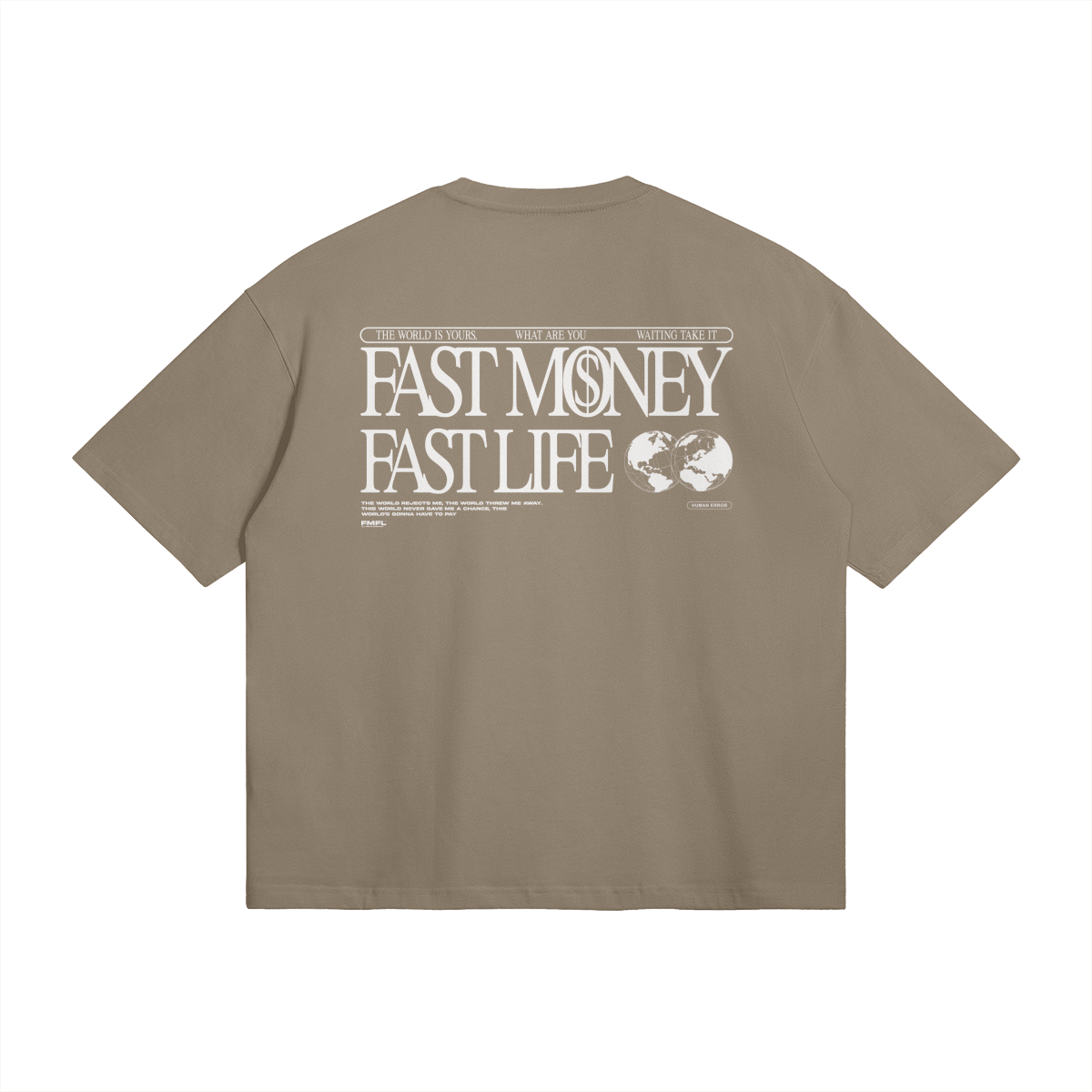 WORLD OVERSIZED TEE