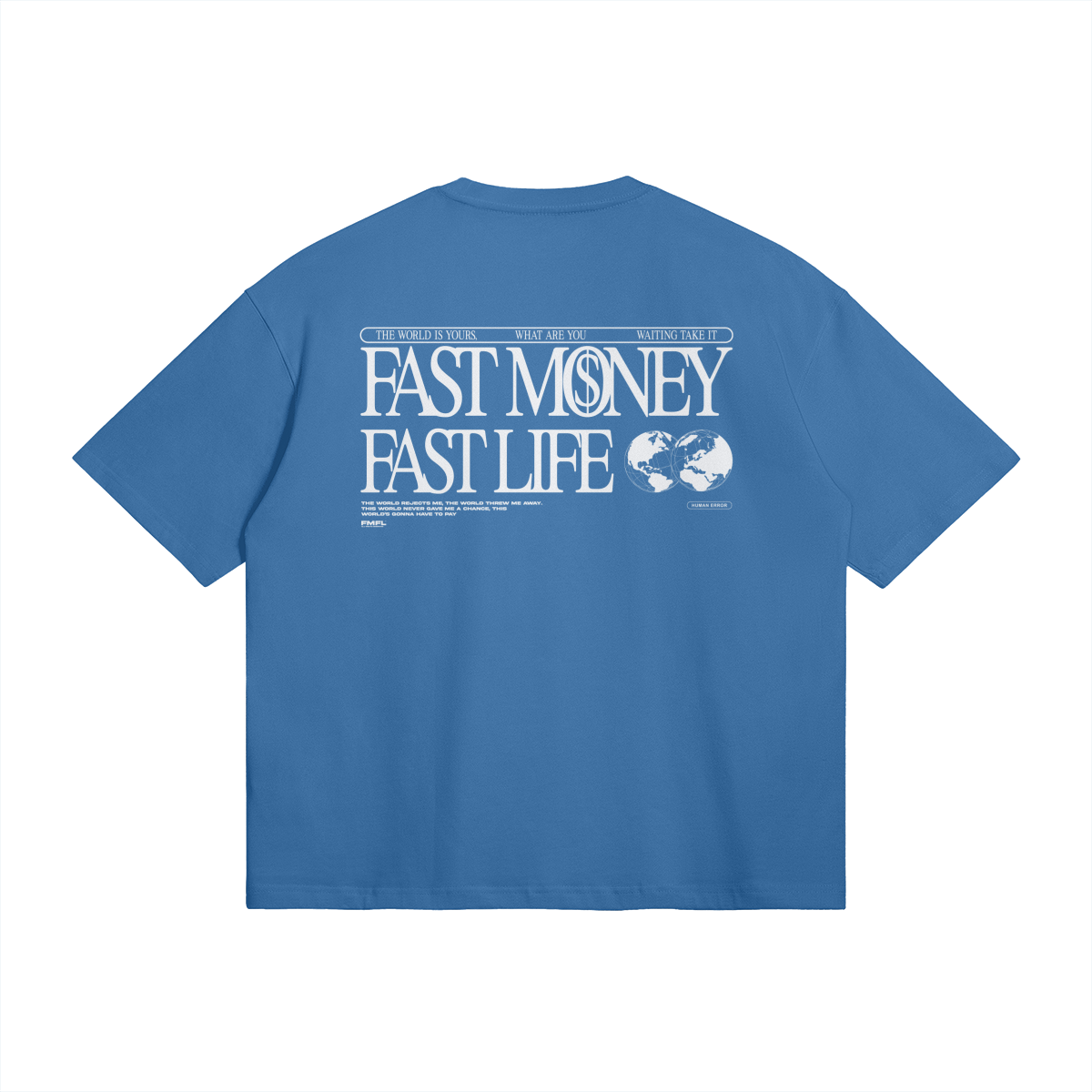 WORLD OVERSIZED TEE